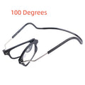 Anti-lost Silicone Magnet Hanging Neck Foldable Presbyopic Glasses
