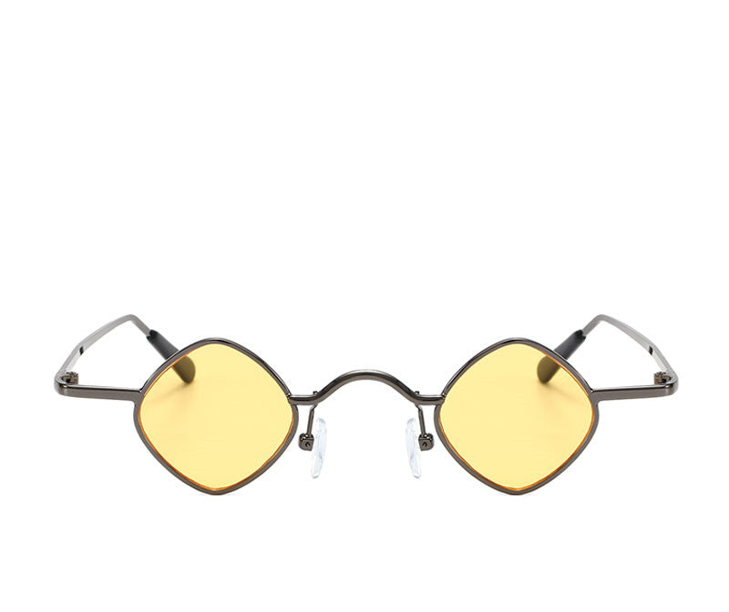 Super Small Frame Retro Traitor Glasses Prince Mirror