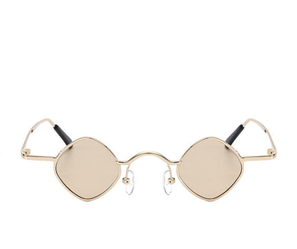 Super Small Frame Retro Traitor Glasses Prince Mirror