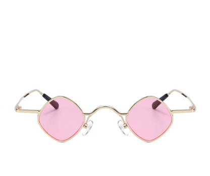 Super Small Frame Retro Traitor Glasses Prince Mirror
