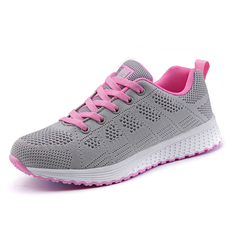 Casual student lace-up mesh women's shoes sneakers